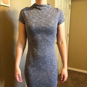 Heathered grey dress